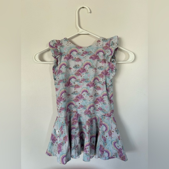 Small Shop Girls Rainbow Dress - Picture 5 of 7